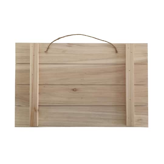 17" Natural Plaque by Make Market™, 2ct.